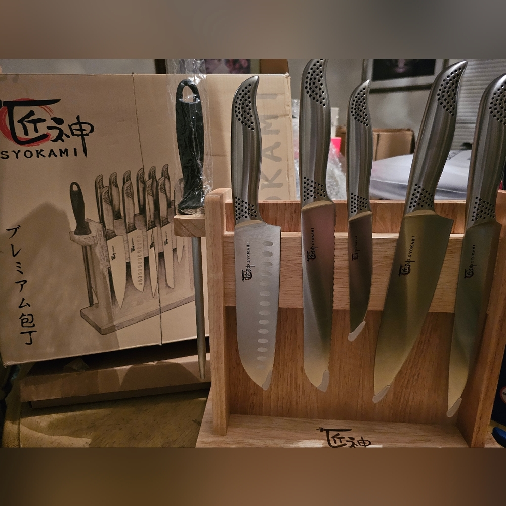 Syokami 14 count knife set